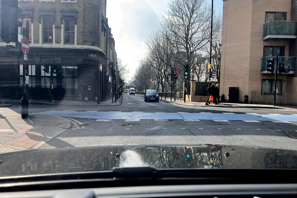 The crossroads of Cannon Street Road and Cable Street where John Williams was buried - Ratcliffe Highway Murders