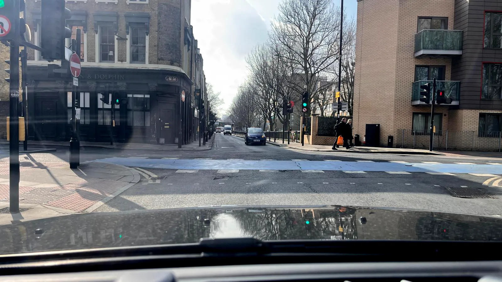 The crossroads of Cannon Street Road and Cable Street where John Williams was buried - Ratcliffe Highway Murders